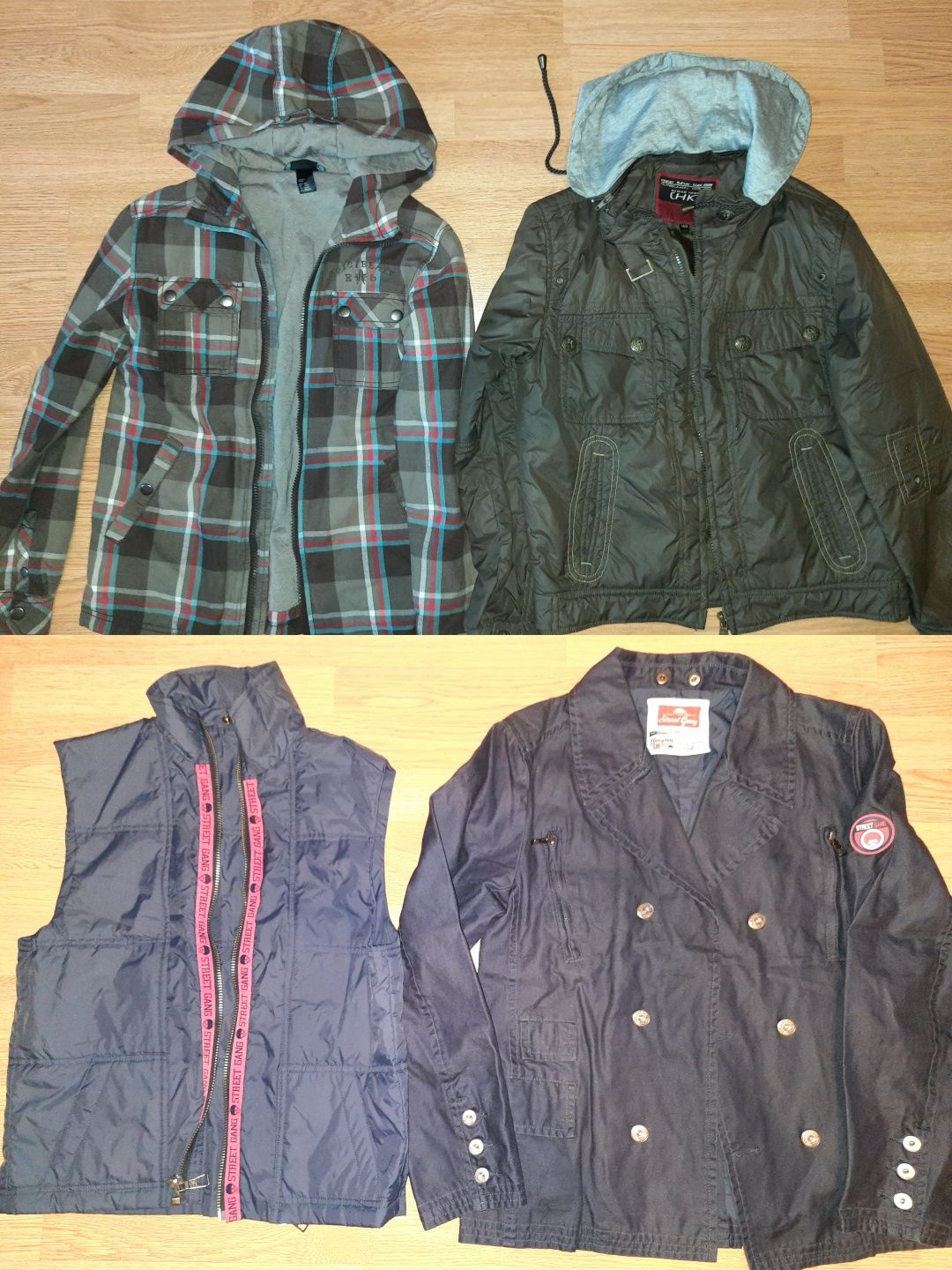 Куртки демисезонные Street Gang Италия на мальчика 10-11-12 лет
