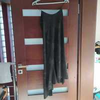 Czarna sukienka na studniówkę, komes lub wesele