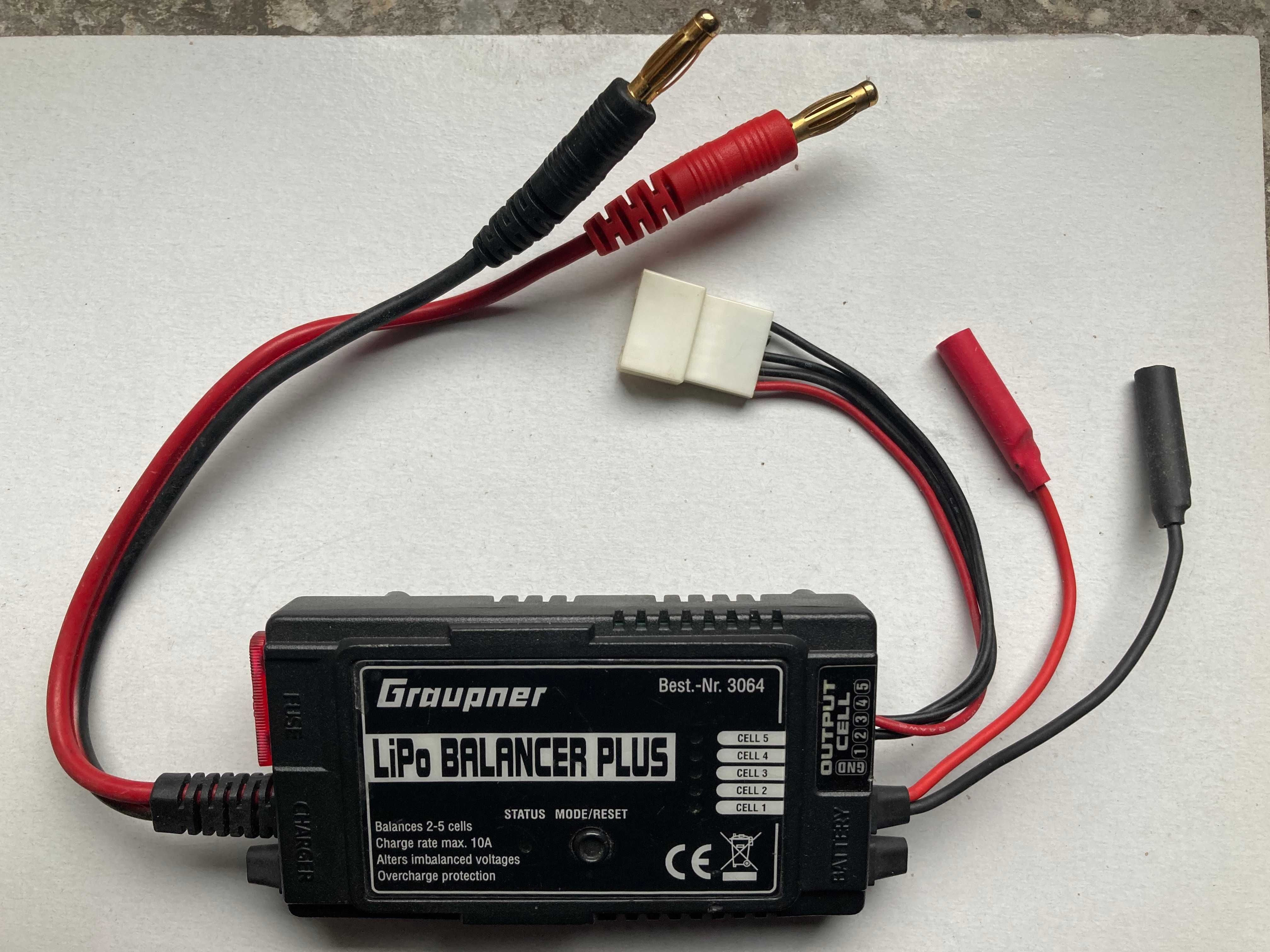 LIPO BALANCER PLUS Graupner balanser do akumulatorów ogniw litowych