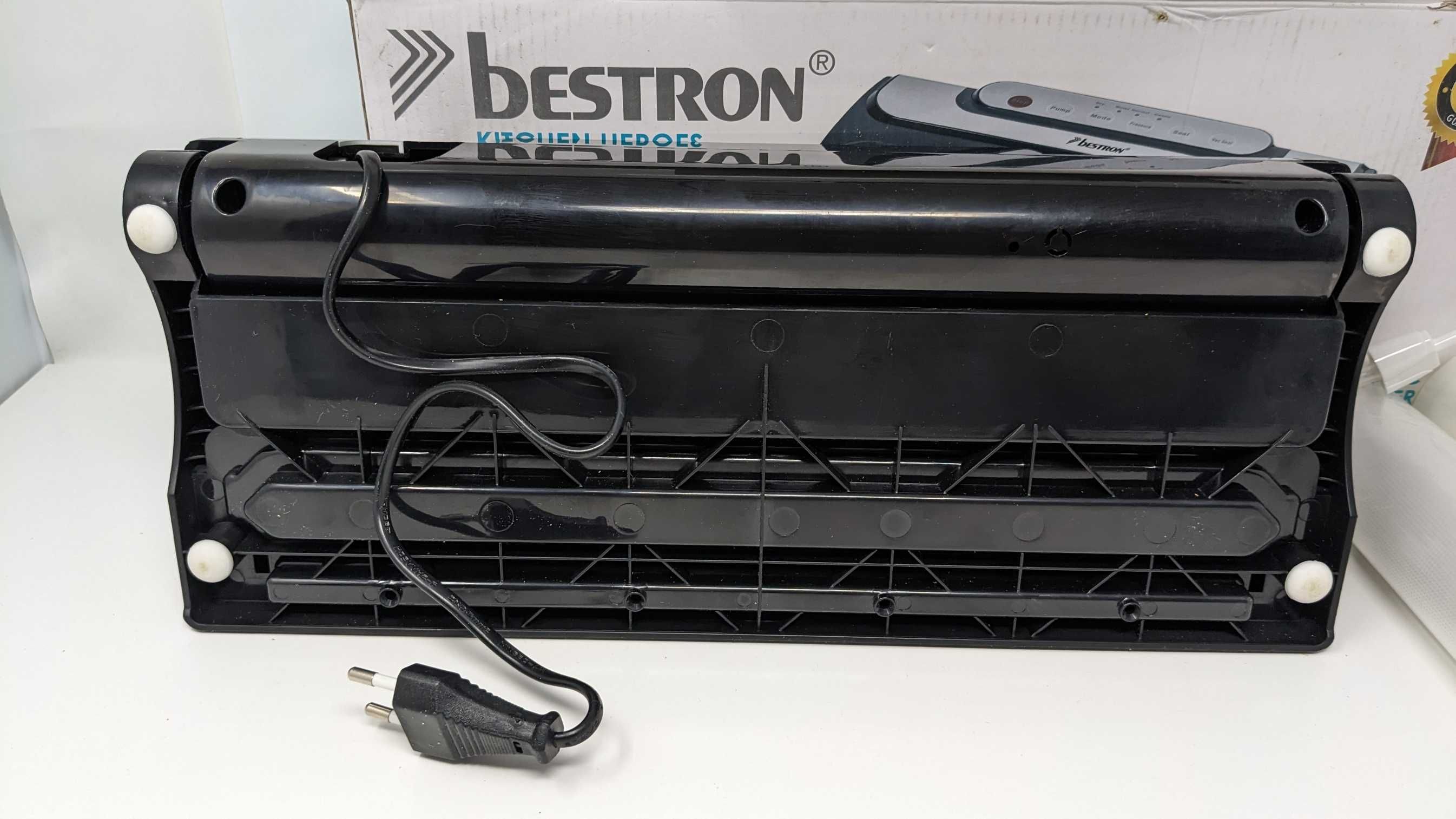 Bestron Zgrzewarka próżniowa AVS501, czarna, 140 W + Worki