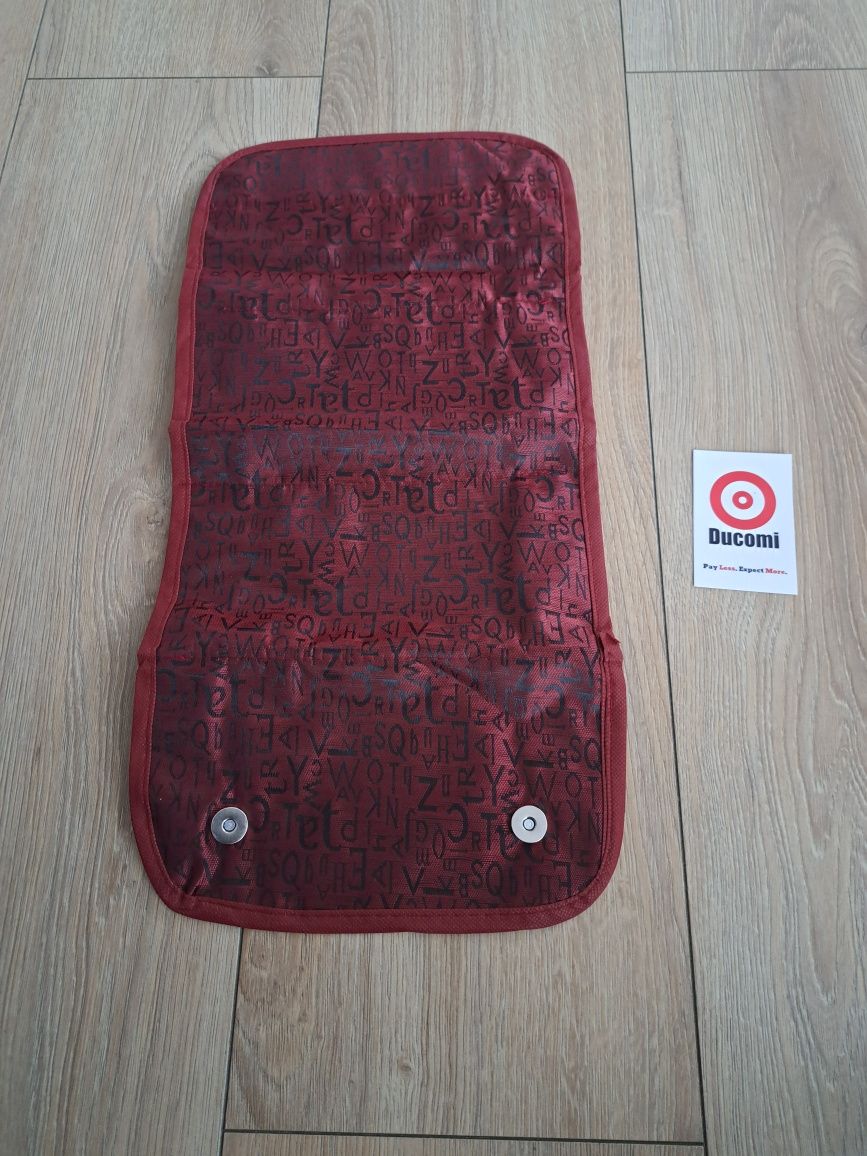 Kosmetyczna podróżna Ducomi praktyczny organizer Roll-n-Go - czerwony