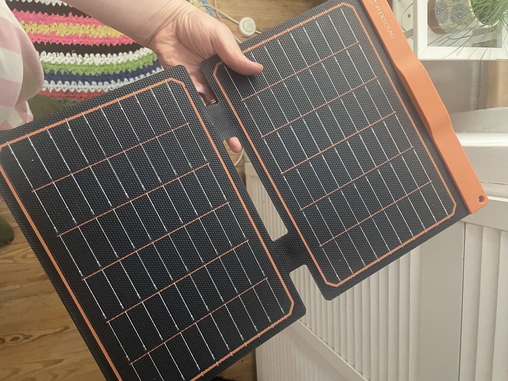 Flexsolar 20v s20 сонячна портативна панель