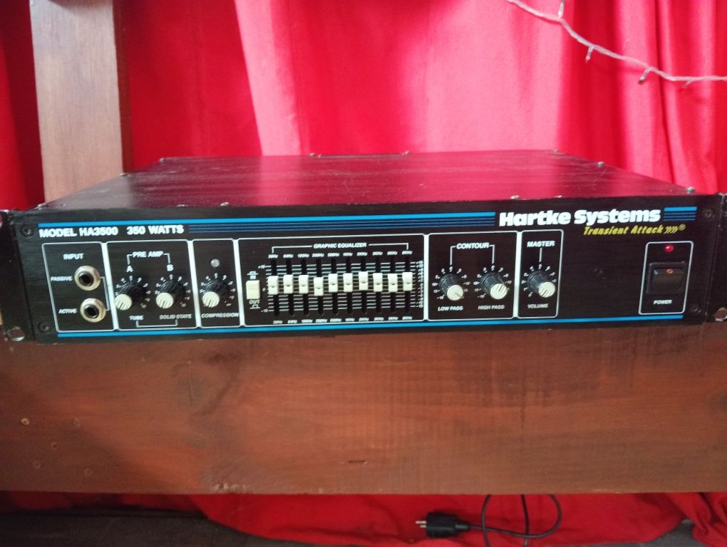 Amplificador Hartke HA 3.50.0 350Watts