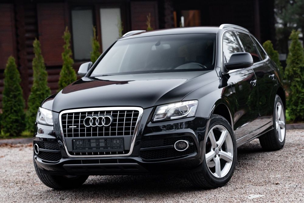 Audi Q5 2.0T 211KM Quattro S-Line Półskóra Grz. Fot Nav Tempomat PDC ADS Serwi