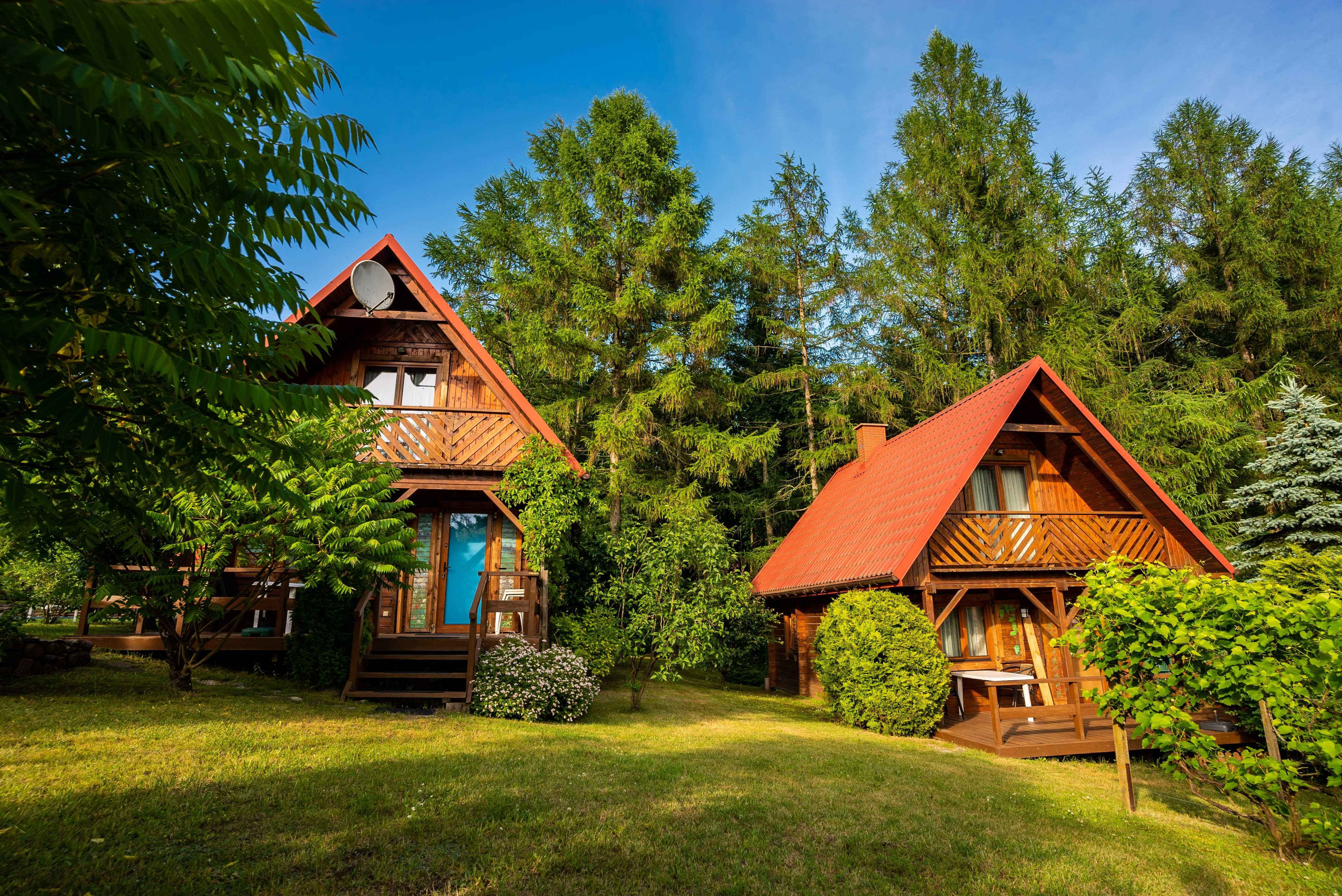 MAZURY Wynajem Noclegi Domki z Basenem nad Jeziorem Balia co Jacuzzi