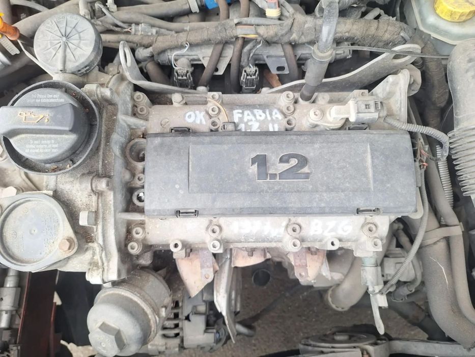 SILNIK 1.2 12V BZG SKODA FABIA II POLO GWARANCJA