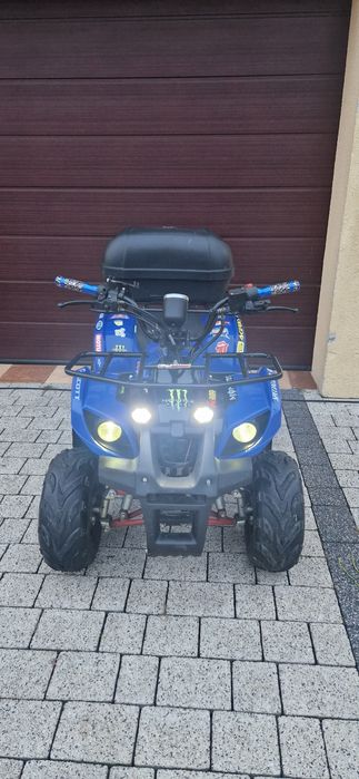 Quad Atv dla dziecka 125cc hummer z przyczepą Toruń