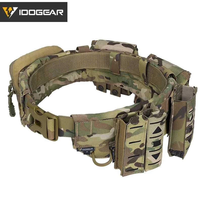 IDOGEAR 3424 Тактичний Пояс РПС Мультикам MOLLE Тактический Ремень