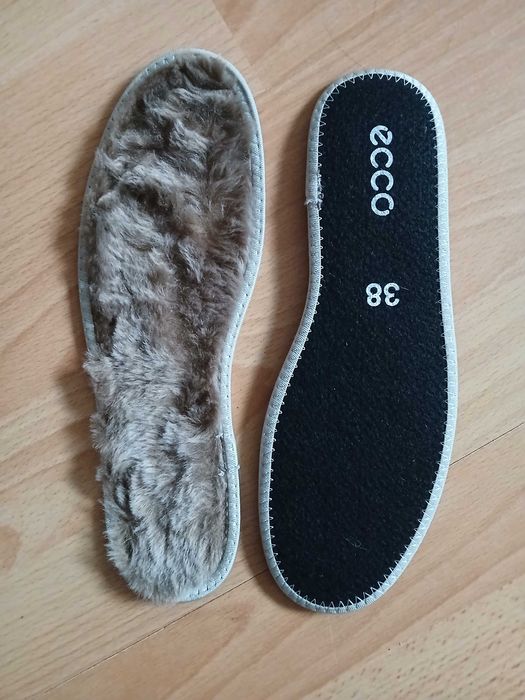 Ecco wkładki do butów ze skóry owczej Comfort Lambskin Insole r. 38