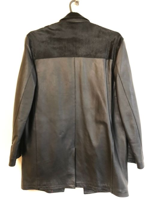 Педжак кожаный 53-54р.