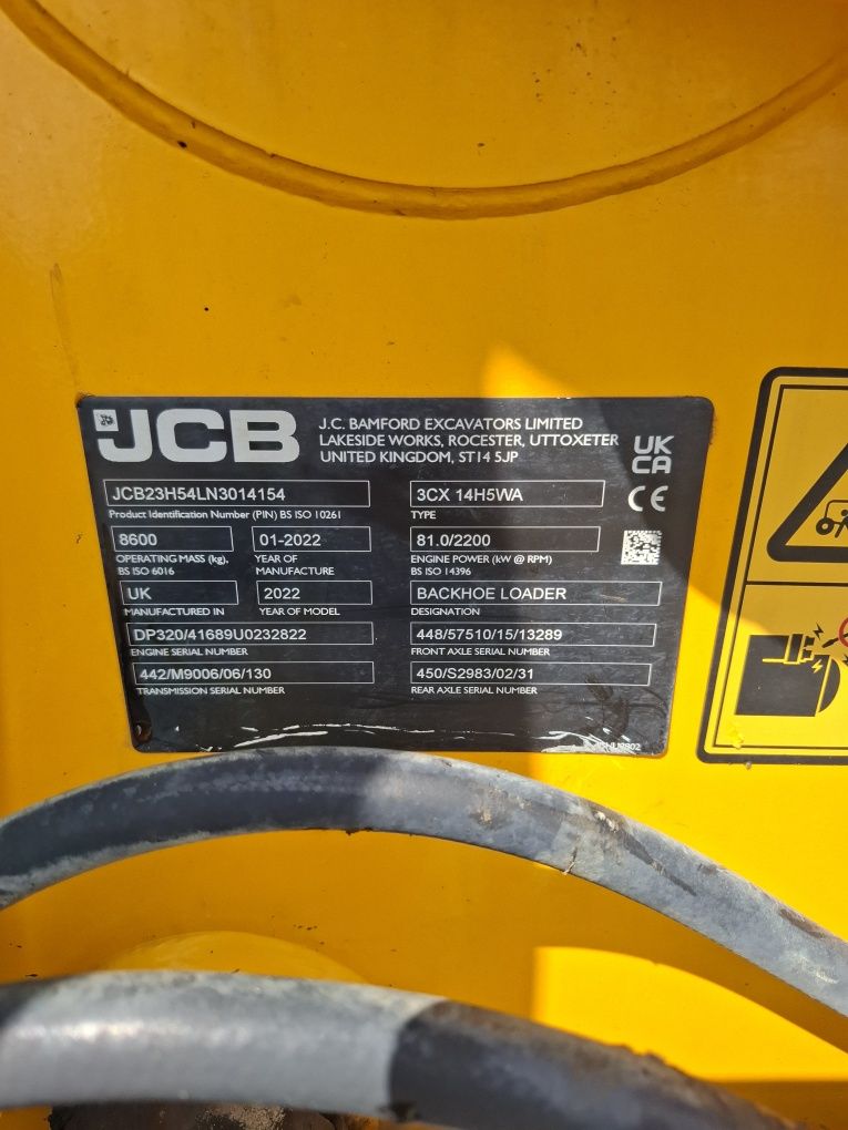 JCB 3cx PLUS contractor 2022!!!