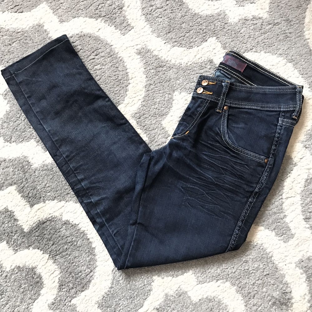 Jeansy dżinsy spodnie H&M sqin 28 M