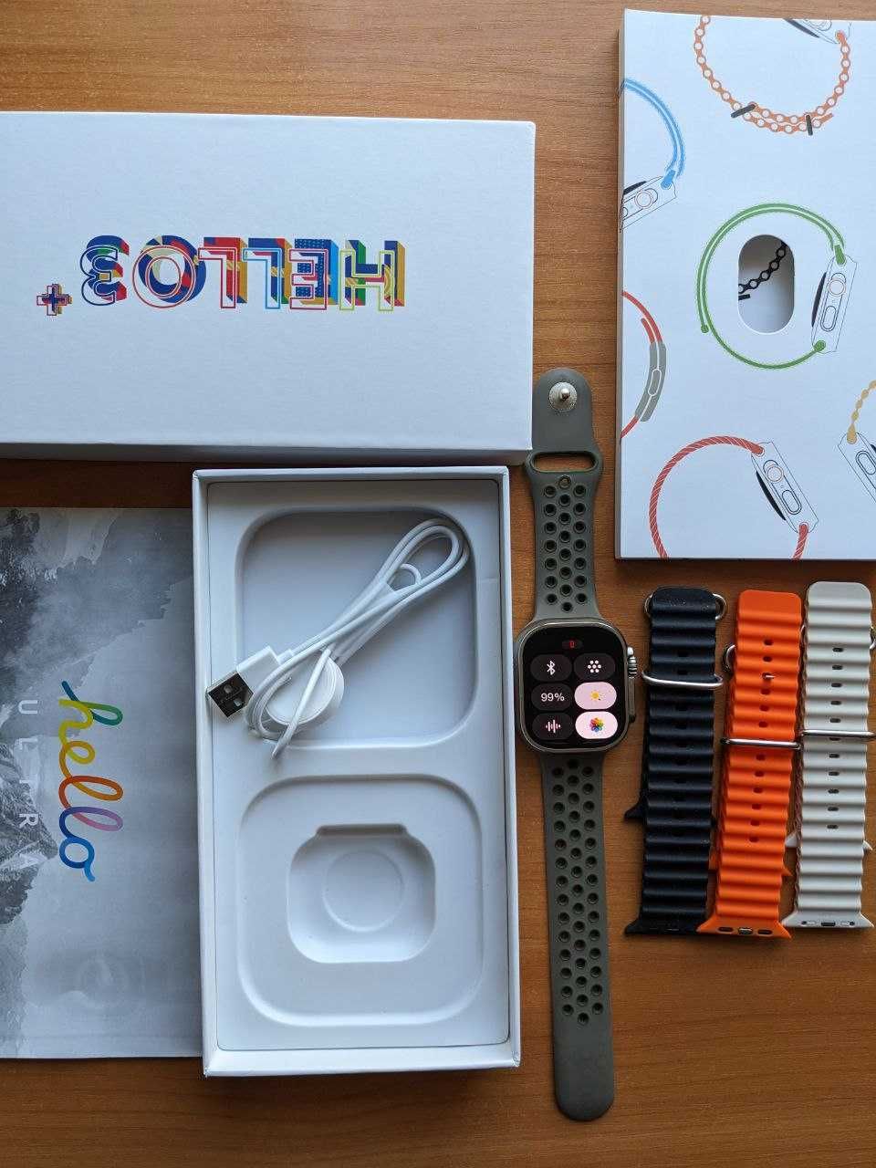 Розумний Smart Годинник Watch Hello Watch 3 Full HD AMOLED 49 mm