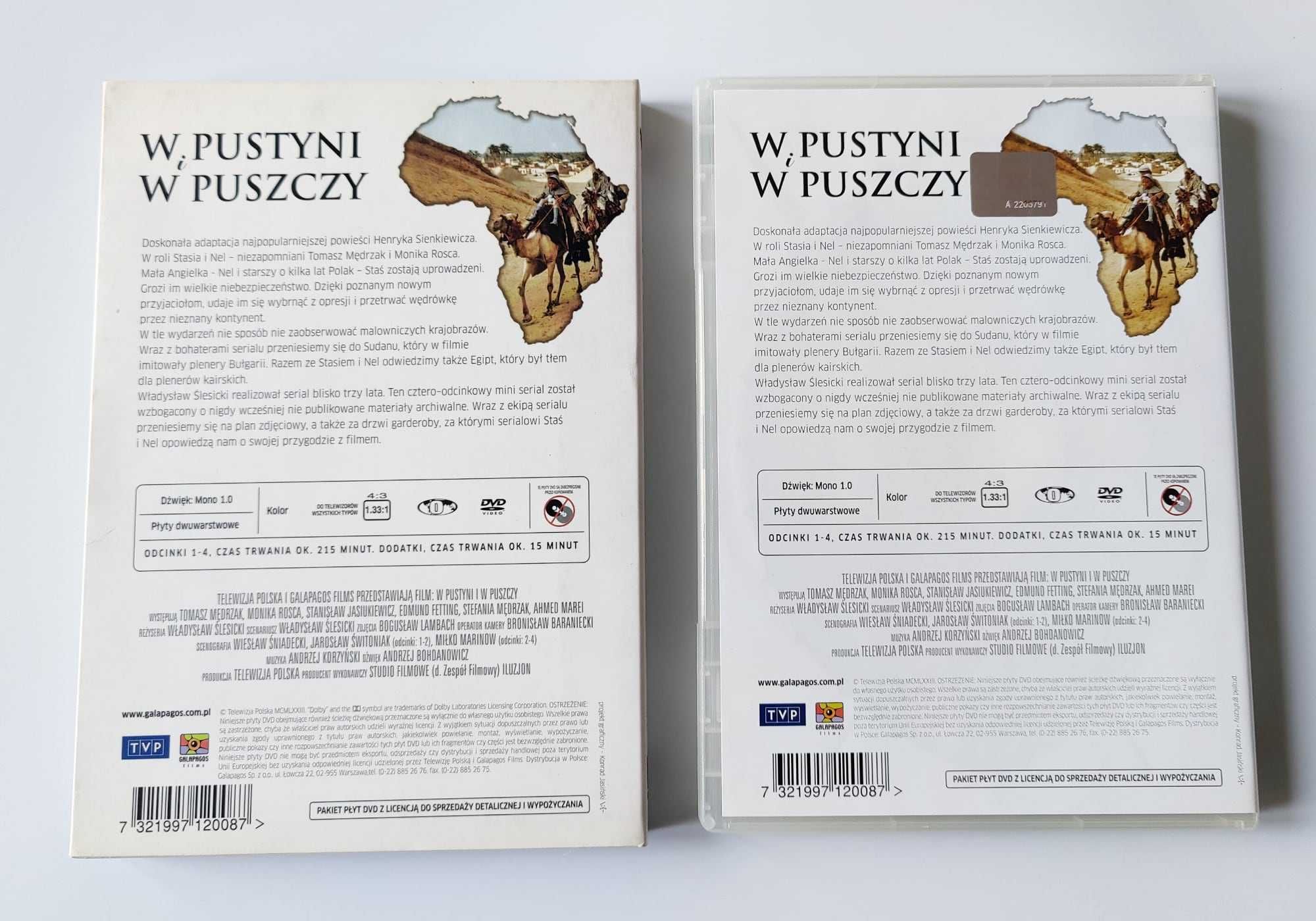 W pustyni i w puszczy (1973) [2 DVD]