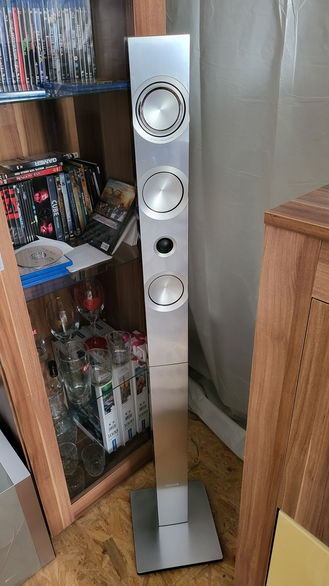 Samsung HT-F9750W - 7.1, 3D, przedwzmacniacz lampowy, Wi-Fi, BT, Smart
