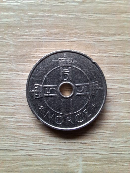 Sprzedam monetę 1 Korona Norweska.