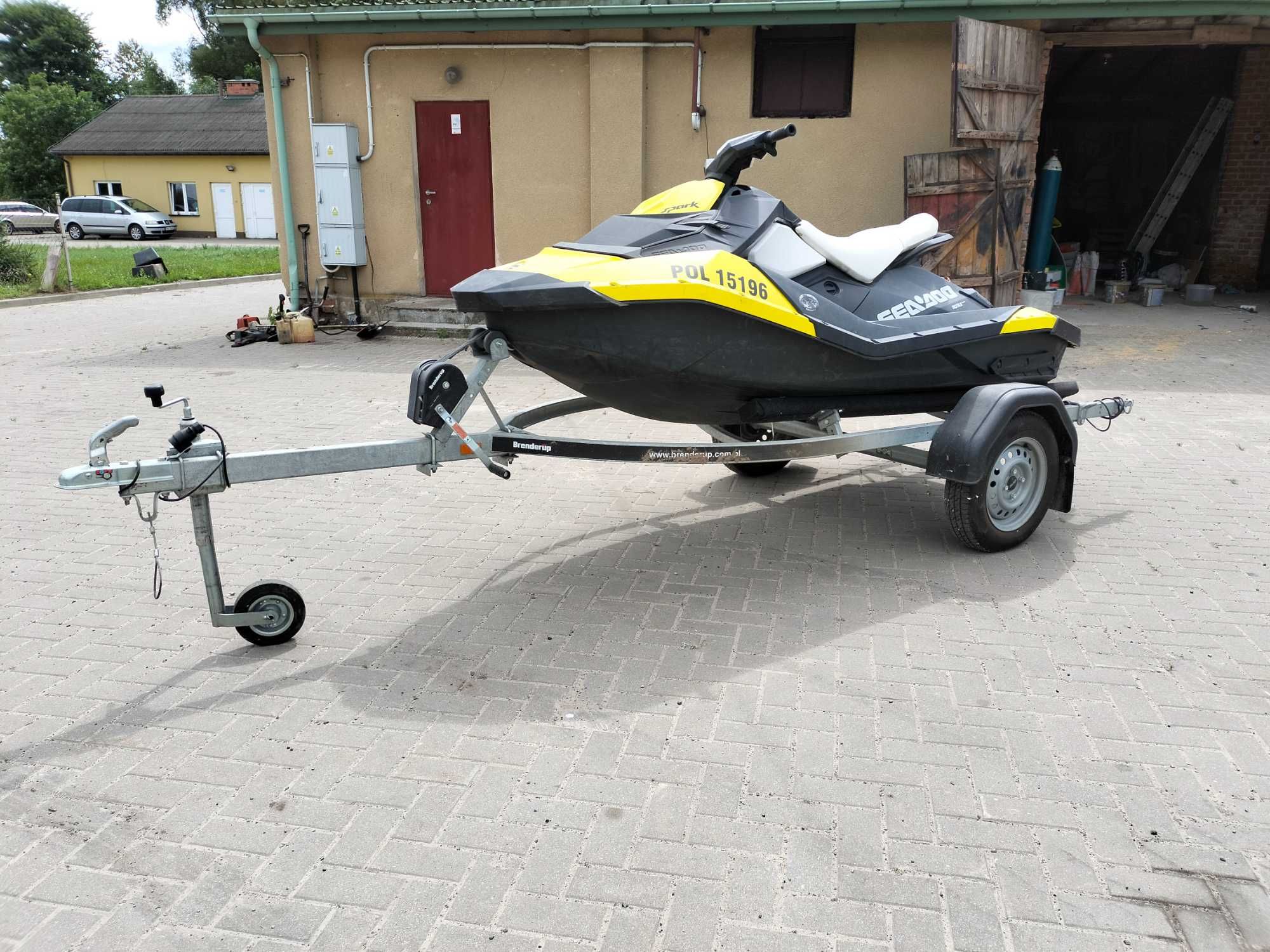 Skuter Sea Doo Spark 90 + przyczepka - jak nowy !!!