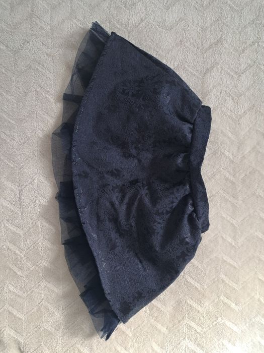 Granatowa spódnica błyszcząca świąteczna Pepco rozmia 74 NOWA