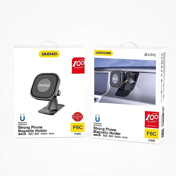 Dudao samoprzylepny magnetyczny uchwyt samochodowy do telefonu na kokp