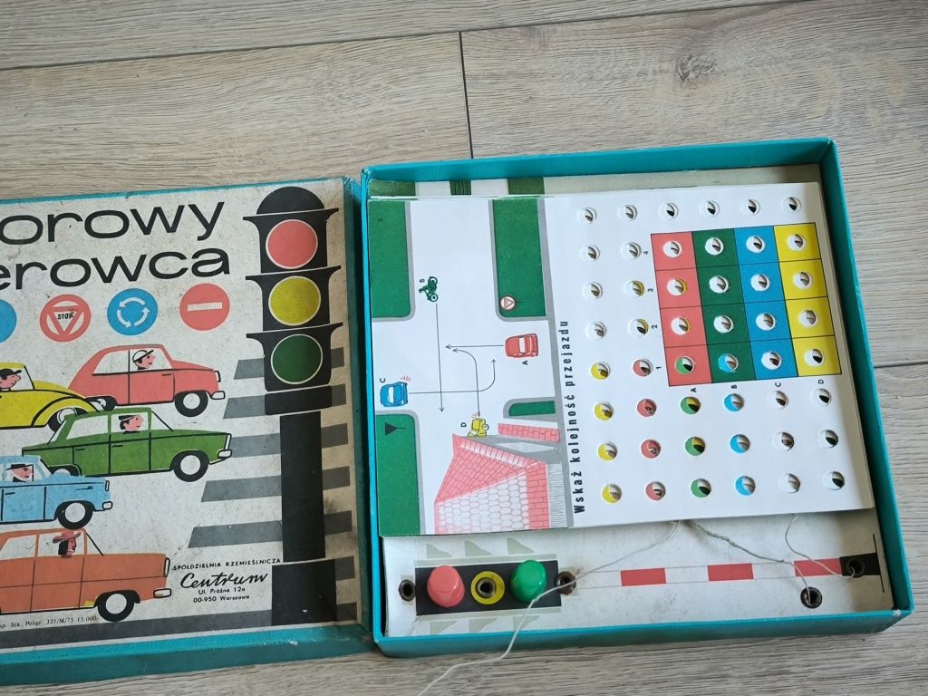 Stara gra PRL Wzorowy Kierowca
