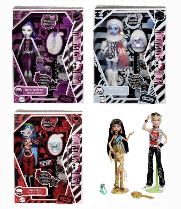 Monster High Монстер хай базові  репродукція гулія еббі спектра клео