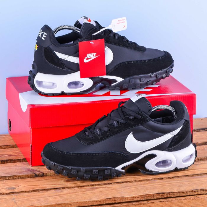 (2080)Термо Зимові Чоловічі Кросівки Nike Air Max Waffle (41-46) найк