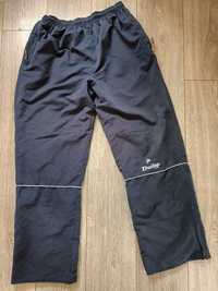 Dunlop granatowe spodnie proste sportowe M