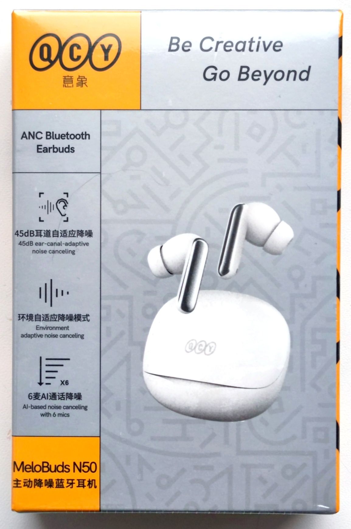 Оригінальні бездротові TWS навушники QCY Melobuds N50