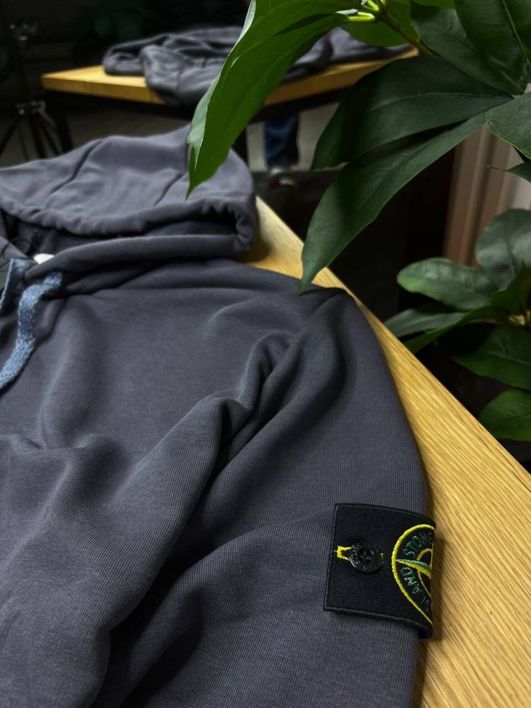 Hoodie Stone Island JACARANDA BLACK / худі стонік