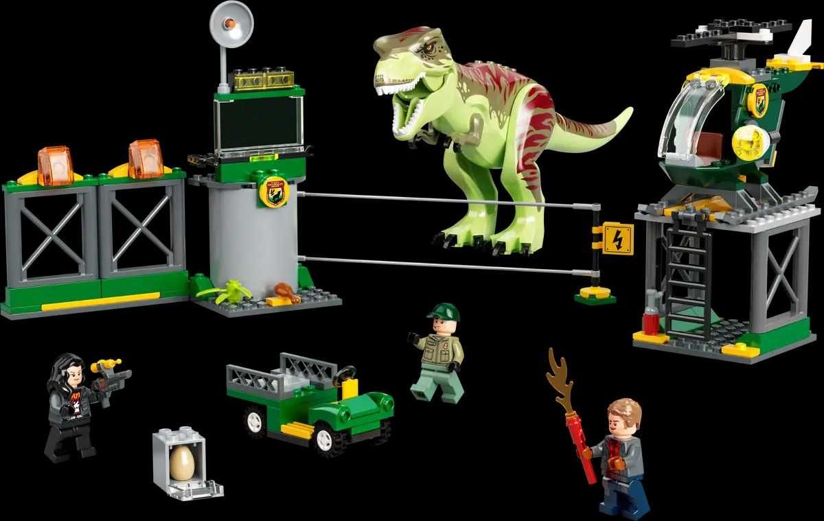 LEGO 76944 Fuga de Dinossauro T. rex