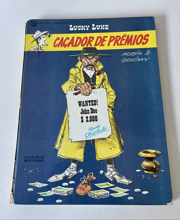 Livro - Caçador de prémios - Lucky Luke