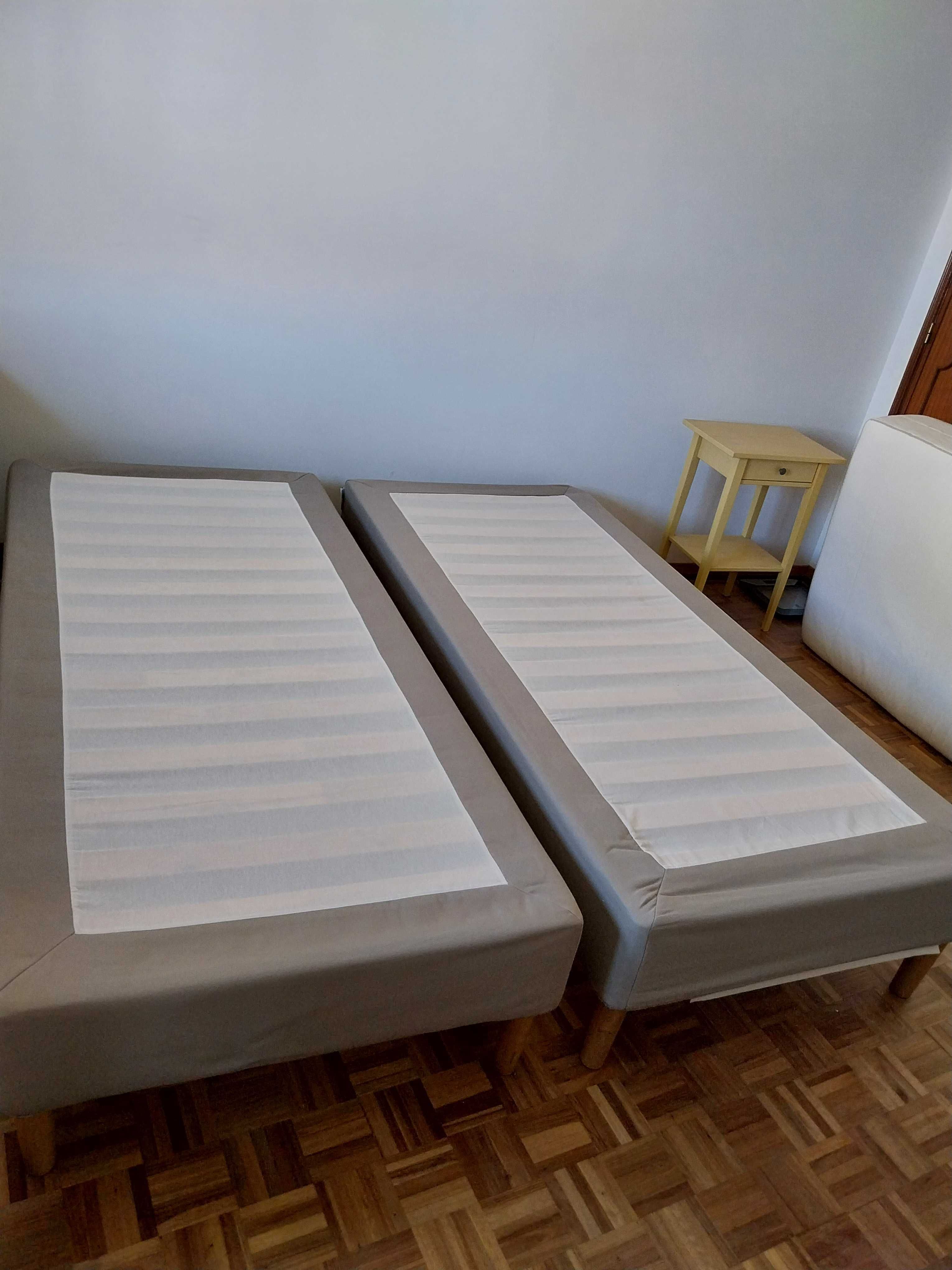 cama completa IKEA estado impecável