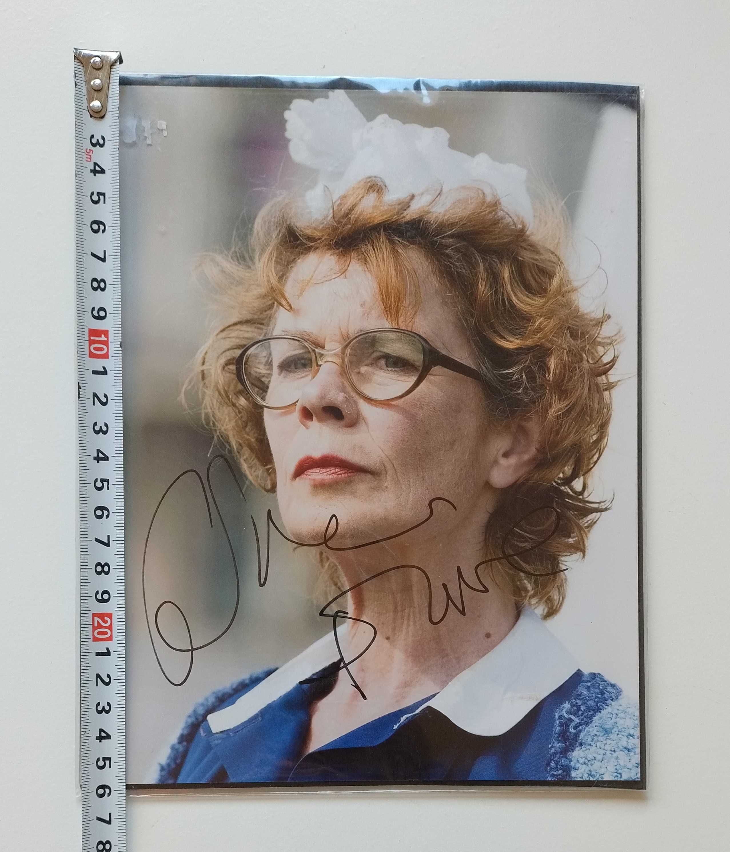 Celia IMRIE Autograph zdjęcie aktorki z autografem autograf certyfikat
