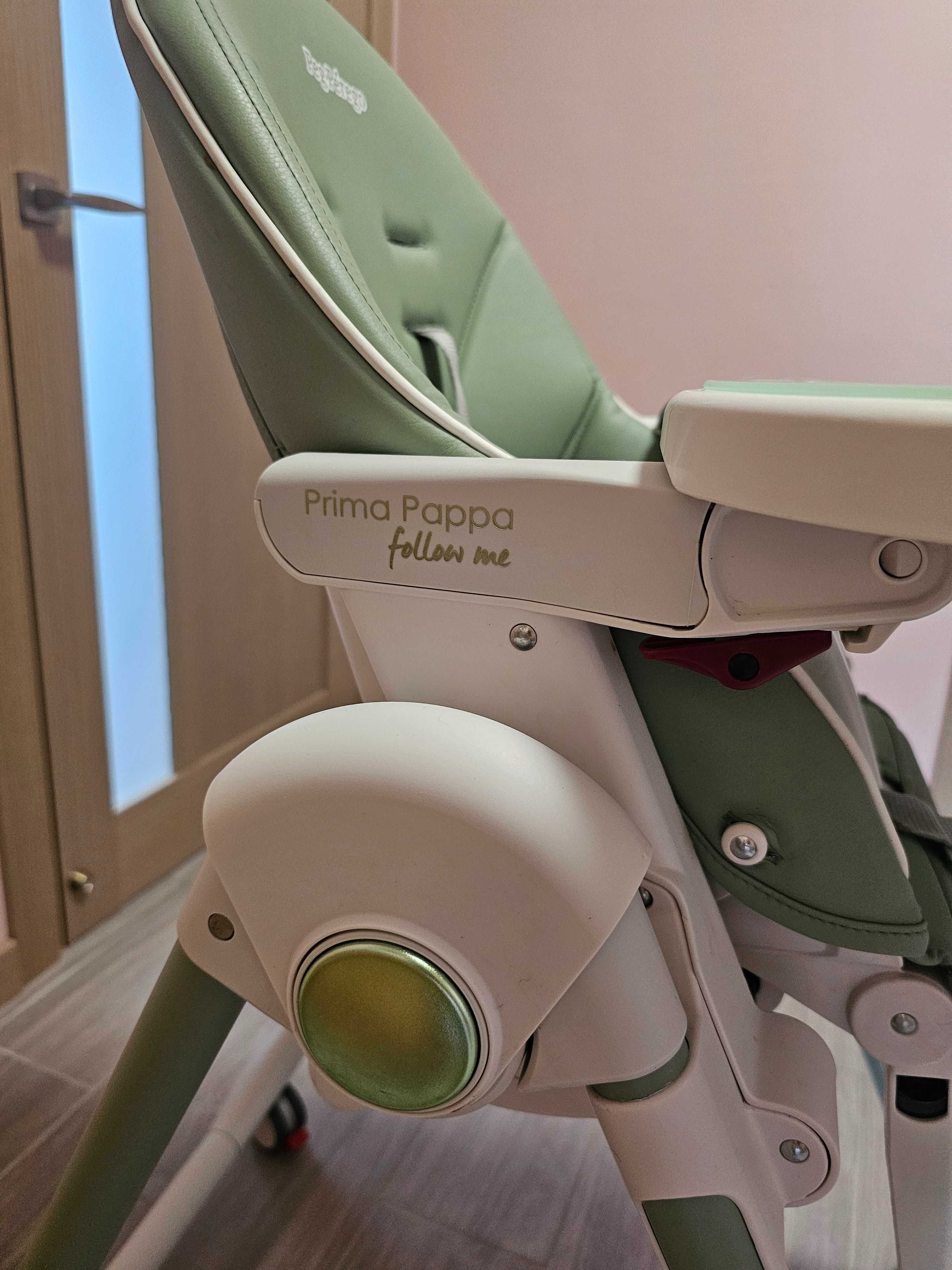 Стільчик для годування Peg Perego Prima Pappa Follow Me Mint
