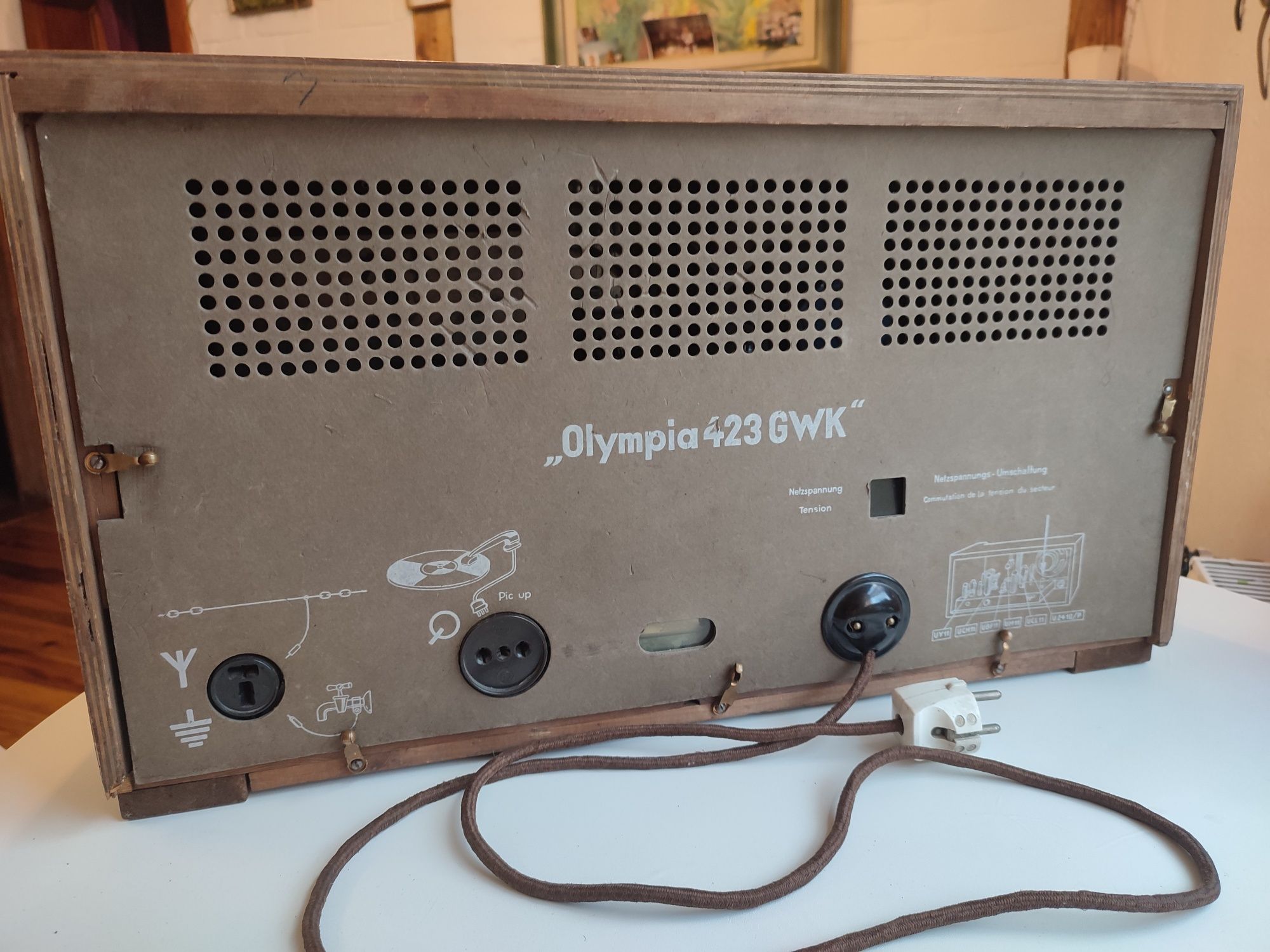 Olympia 423 GWK radio lampowe Stolica Graetz Radmor