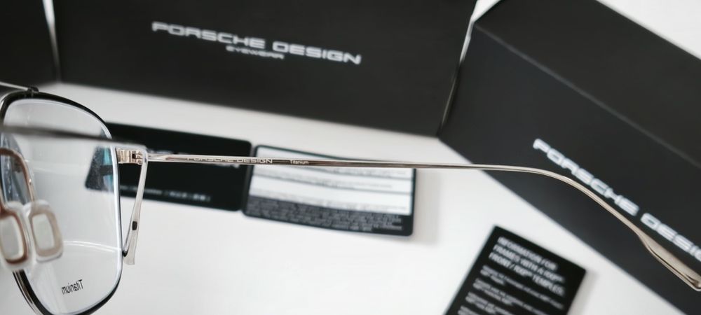 Oprawki Porsche Design P '8749, kolor B, nowe, cały zestaw.