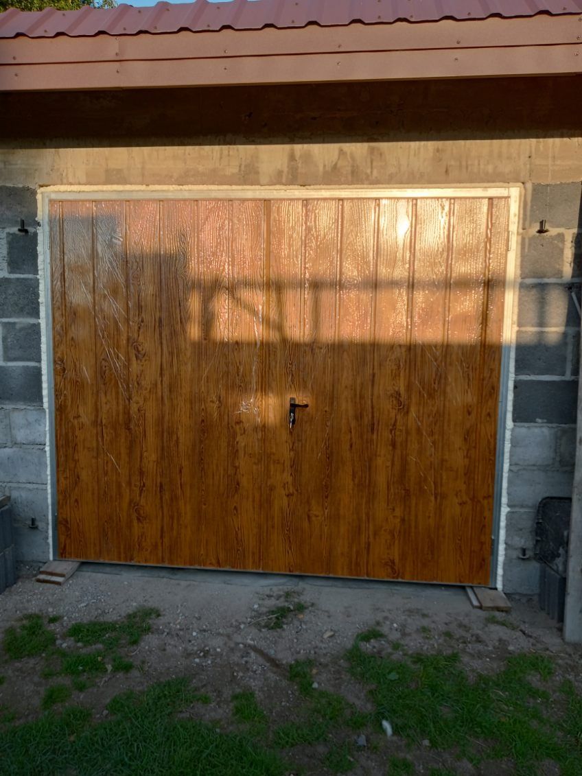 Brama garazowa, drzwi stalowe, brana do muru, brama na wymiar