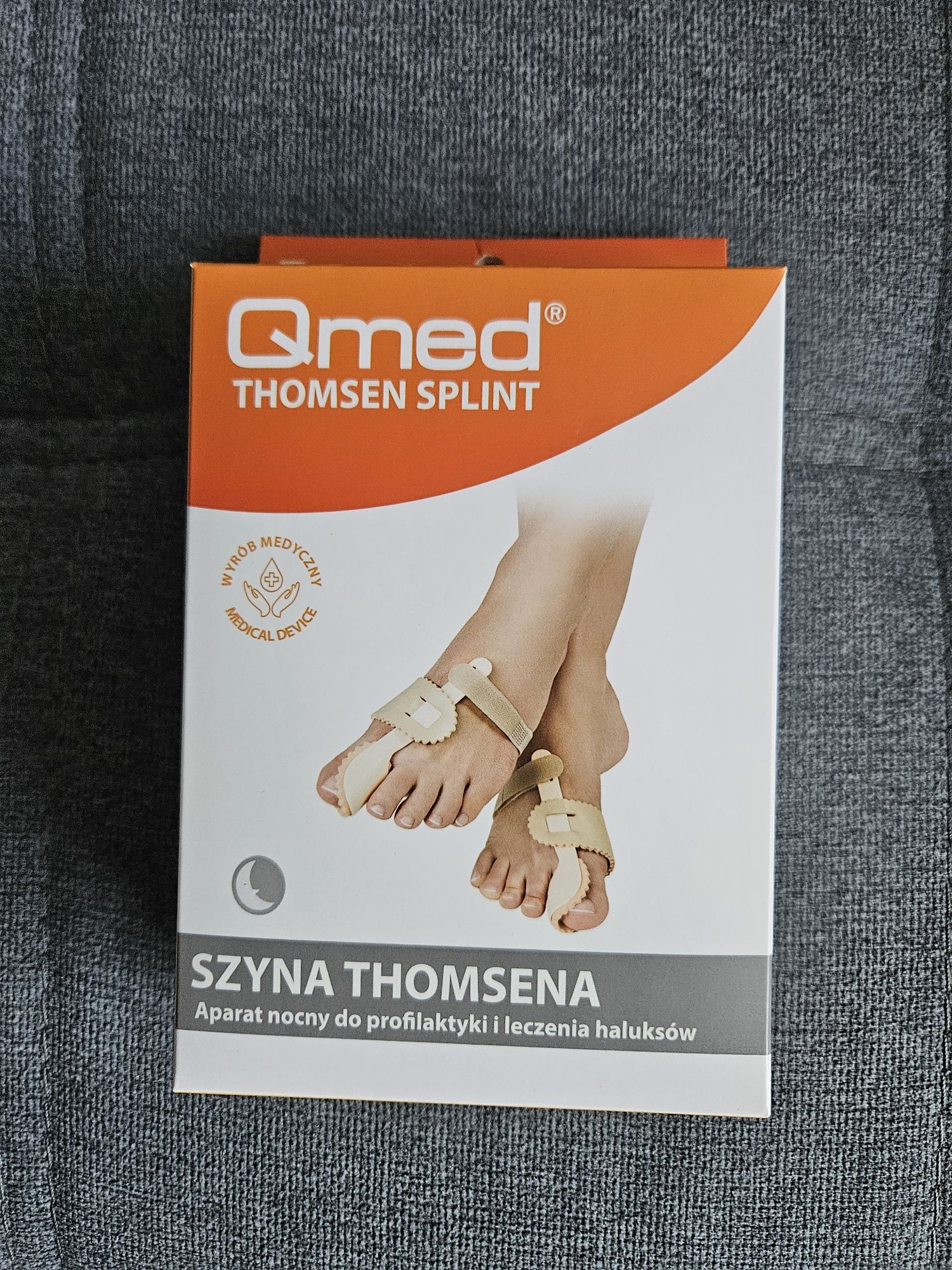 Szyna Thomsena na haluksy beżowa 1 para