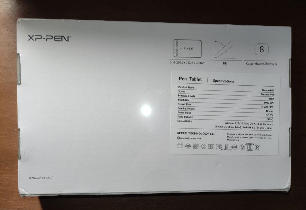 Графічний планшет XP-Pen Deco mini 7