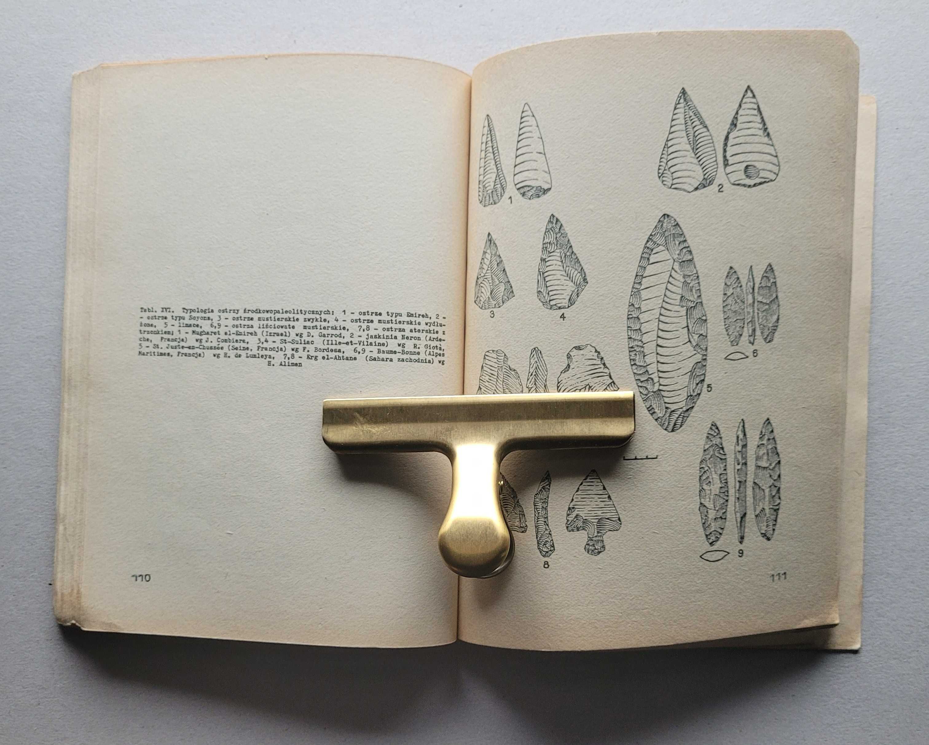 Technika obróbki i typologia wyrobów kamiennych,
Bolesław Ginter