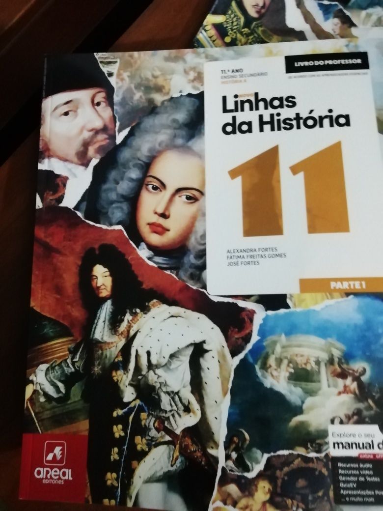 Novo Linhas da História 11 - História A  Manual - Volume III