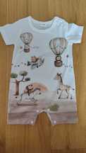 Nowe rampersy letnie niemowlęce 3 msc