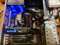 Xeon 1273v3(аналог i7 4770)+16gb G-Skill 2400+Rx 580 4gb+БП 500