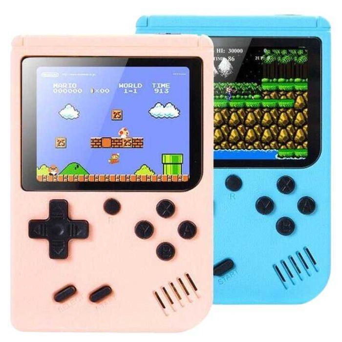 Przenośna MINI konsola GameBox Plus 400 w 1 MARIO BROS TANK kolory