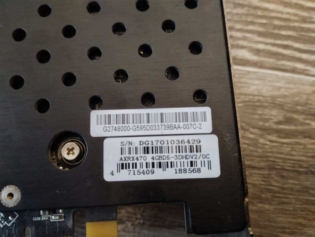 Продам видеокарту RX 470. 4 GB