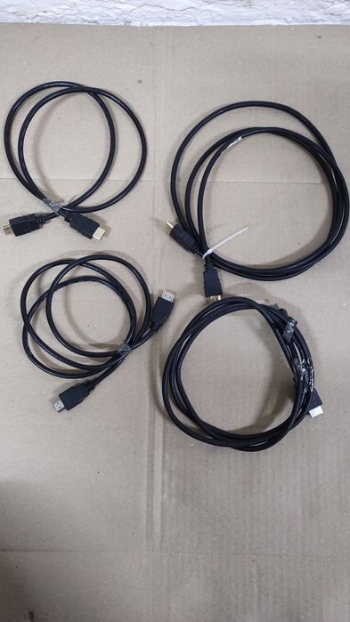 HDMI і VGA кабелі різної довжини