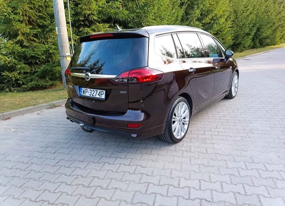 Opel zafira bogata wersja automat 7 osobowy tempomat opc line navi