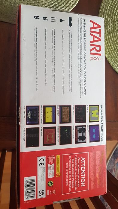 Atari 2600+ Konsola retro z grami jak nowa kolekcjonerska