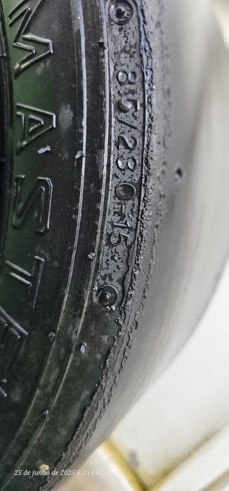 Pneus MH como novos usados 1 vez