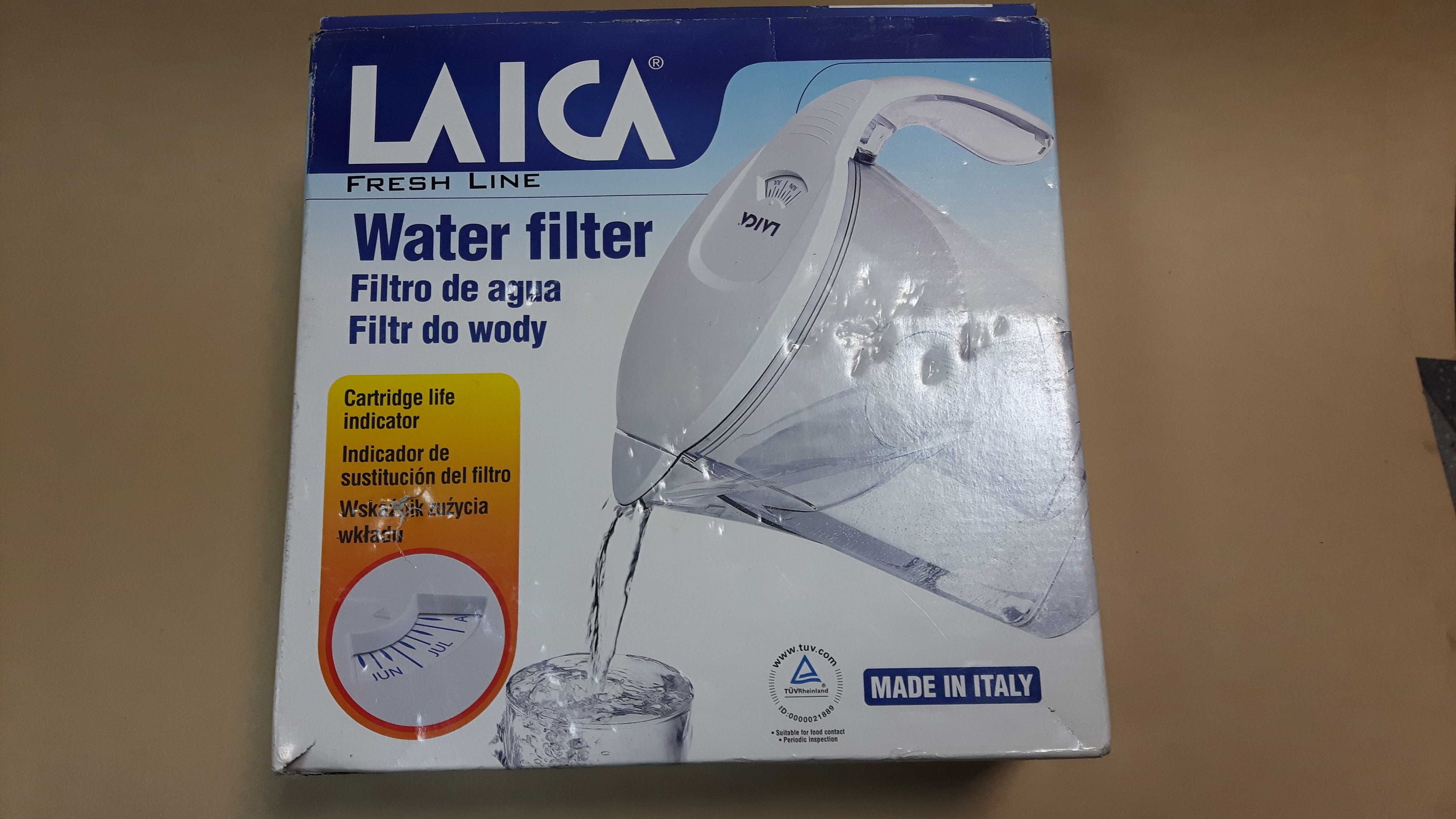 Dzbanek filtrujący LAICA 2,25L do wody nowy